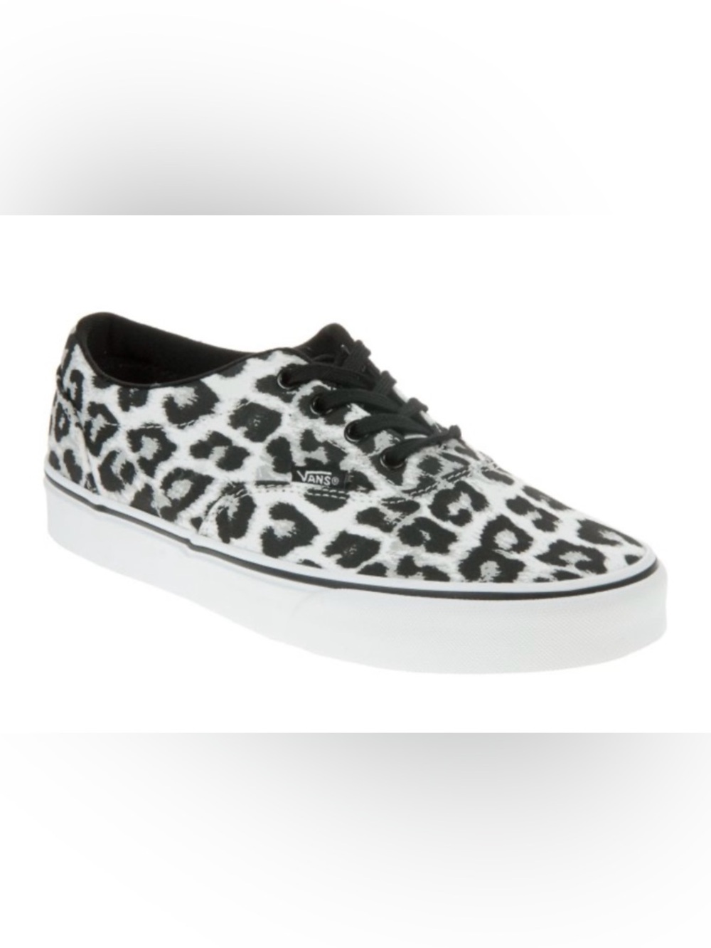 Vans Doheny Snow Leopard Black/White Women’s Classic Sneaker Size 7